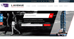 Desktop Screenshot of lavenuecondos.com